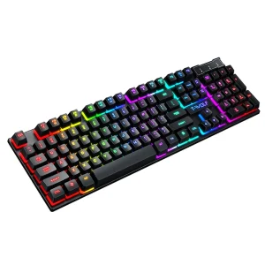 Teclado para juegos con cable RGB T-Wolf T20