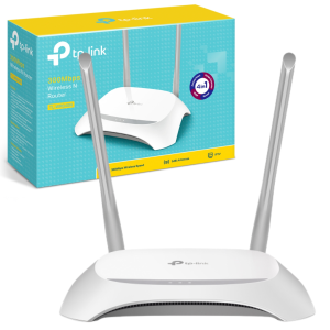 ROUTER INALAMBRICO TP LINK TL WR-840N 300MBPS EN 2.4GHZ 2 ANTENAS.